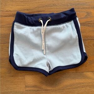 Cat & Jack Kids Swim Trunks - Navy and Light Blue